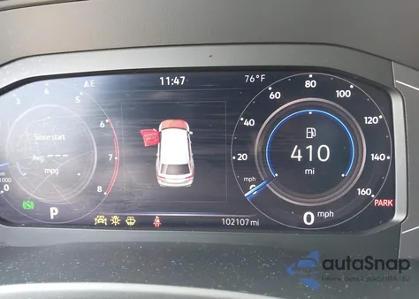 2022 Volkswagen Atlas 3.6L V6 Se W/Technology z USA, uszkodzony, nr VIN 1V2JR2CA6NC532335